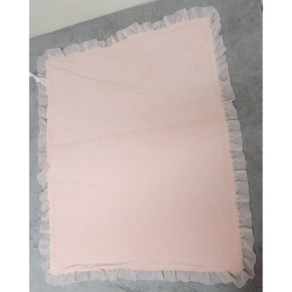 The Peanutshell Pink Baby Blanket - Picture 3 of 10
